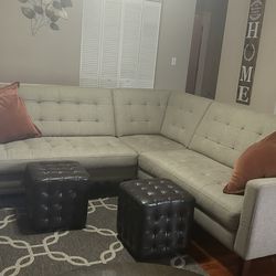 Lamp, Sofa, 2 tables. Everything included in photos for $700