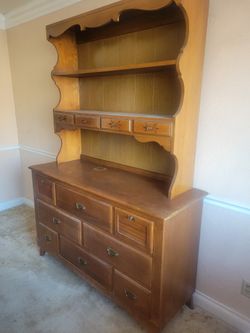 Vintage China Cabinet 