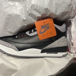 Jordan 3 Black Cement (2024)