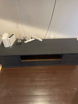 Solid wood entertainment center