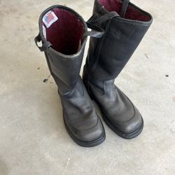 Leather Firefighting Boots