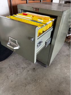 Fire King fireproof 2 drawer file