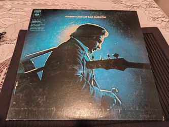 1969 LP Johnny Cash Live @ San Quentin Prison.