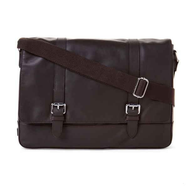 Cole Haan Men's Smooth Leather Messenger Bag for Sale in Gardena, CA