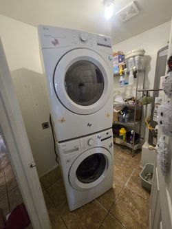 Lavadora Y Secadora Lg La Secadora Ocupa Servisio
