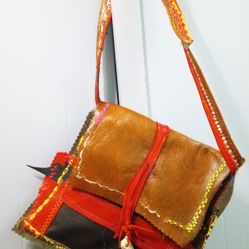 Genuine Leather Boho Bags From "The Kayoss Collection" by R. McLean Designs