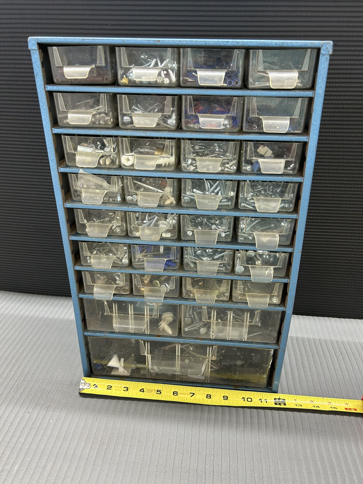 METAL MISC HARDWARE CABINET (ALL HARDWARE INCLUDED)