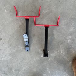 DIRZA Bike Wall Mount Bike Hanger 2 Pack Foldable Bicycle Storage Horizontal Bike Rack Bike Hook