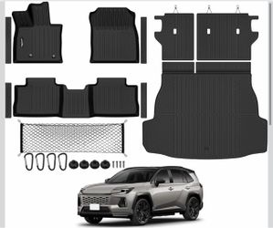2026 Toyota RAV4 All Weather TPE Floor Mat Set