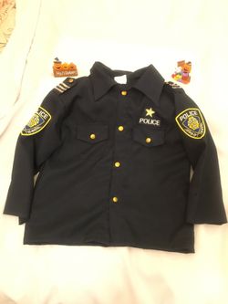 Hallowen costume for kids sz 6-8 🎃🚓👮🏽‍♂️