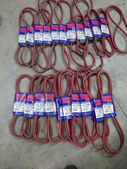 Lawn Mower Belts — 300 New V-Belts, Whole Lot — Rotary Kevlar, Gates and more