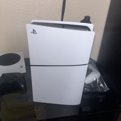 White PS 5 