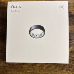 Oura Ring Gen 4 Size 11- Stealth Color
