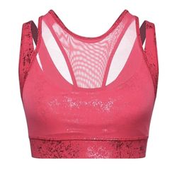 Puma Fashion Luxe ellaVATE Women's Training Bra, Red M