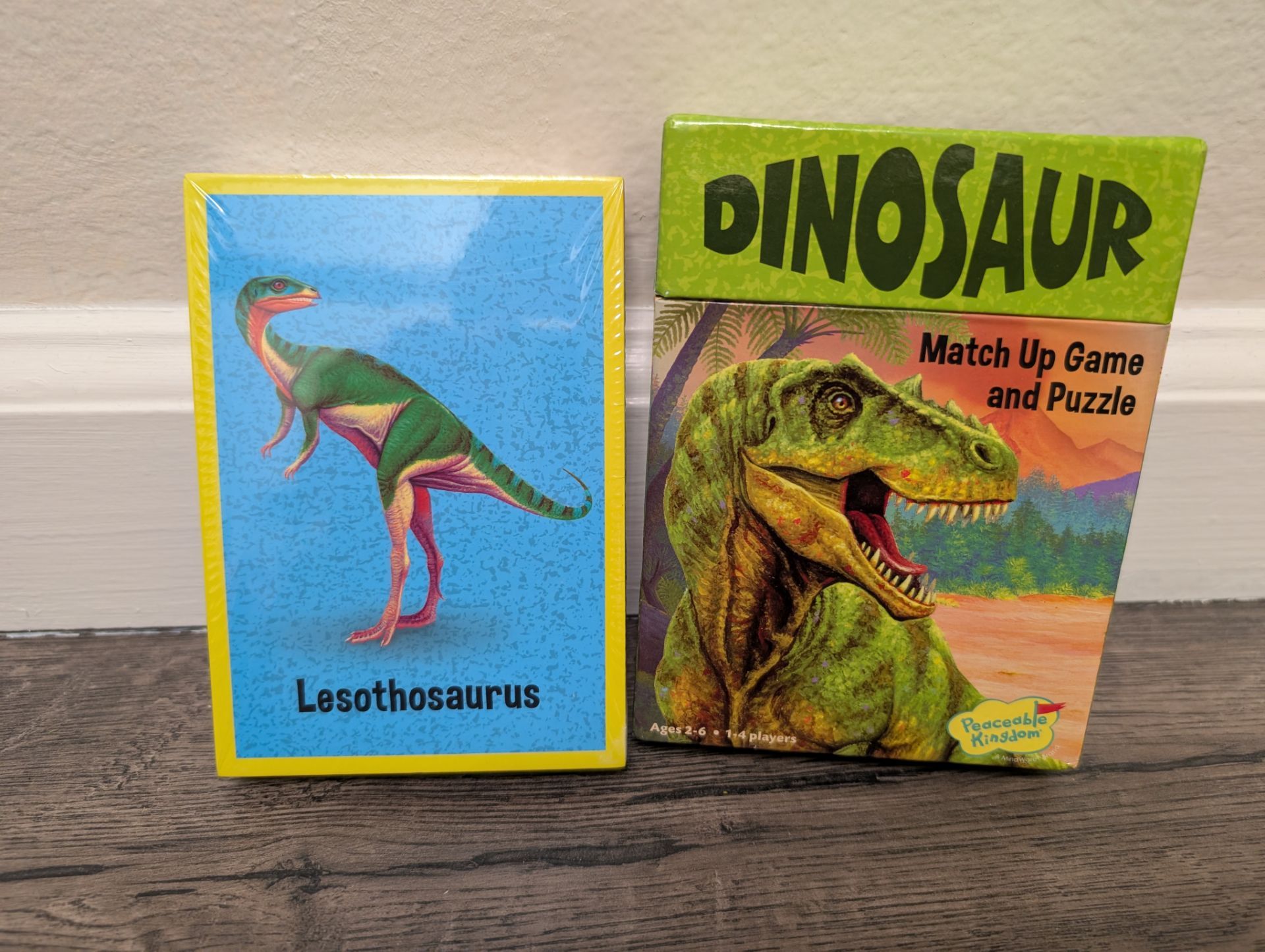 Peaceable Kingdom Dinosaur Match Up Game