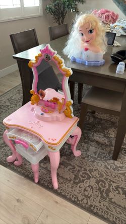 Disney princess singing vanity