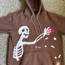 Instagram Brand Brown Hoodie