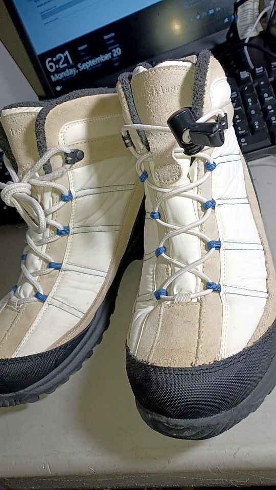 Lands End Women's Insulated Hiking Boots Size 8