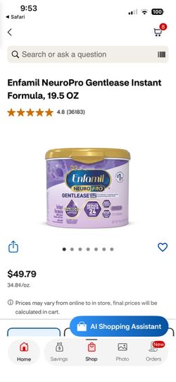 Enfamil Gentlease NeuroPro