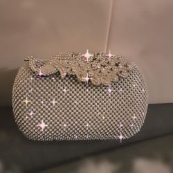 wedding/engagement/party purse clutch