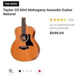 Taylor Acoustic Guitar Brand New
