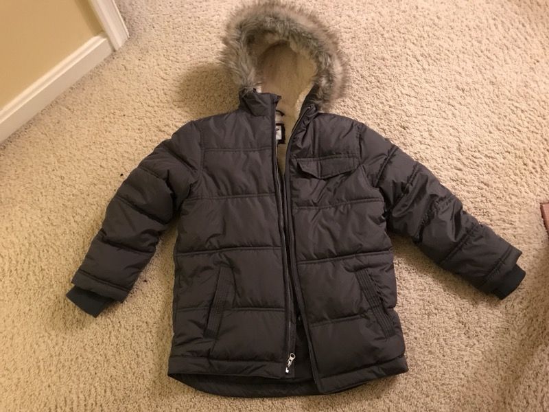 Old Navy Girls Jacket with fleece inside and hood with fur, New Without Tags, Size M (10), paid $45+tax, my daughter decided on a different color