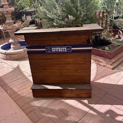 Dallas Cowboys Wood Bar, Personal, Man Cave, Exterior Stain, NFL, Perfect Gift! 🏈🎁