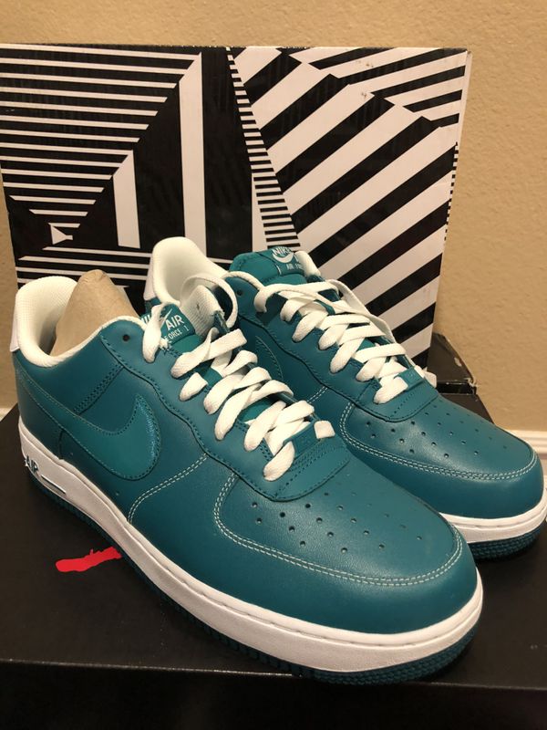 Nike Air Force 1 Low Lush Teal White brand new no box size 10.5 for Sale in Chino Hills, CA