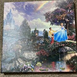  Disney Cinderella Wishes Upon a Dream - 14" x 14" Gallery Wrapped Canvas
