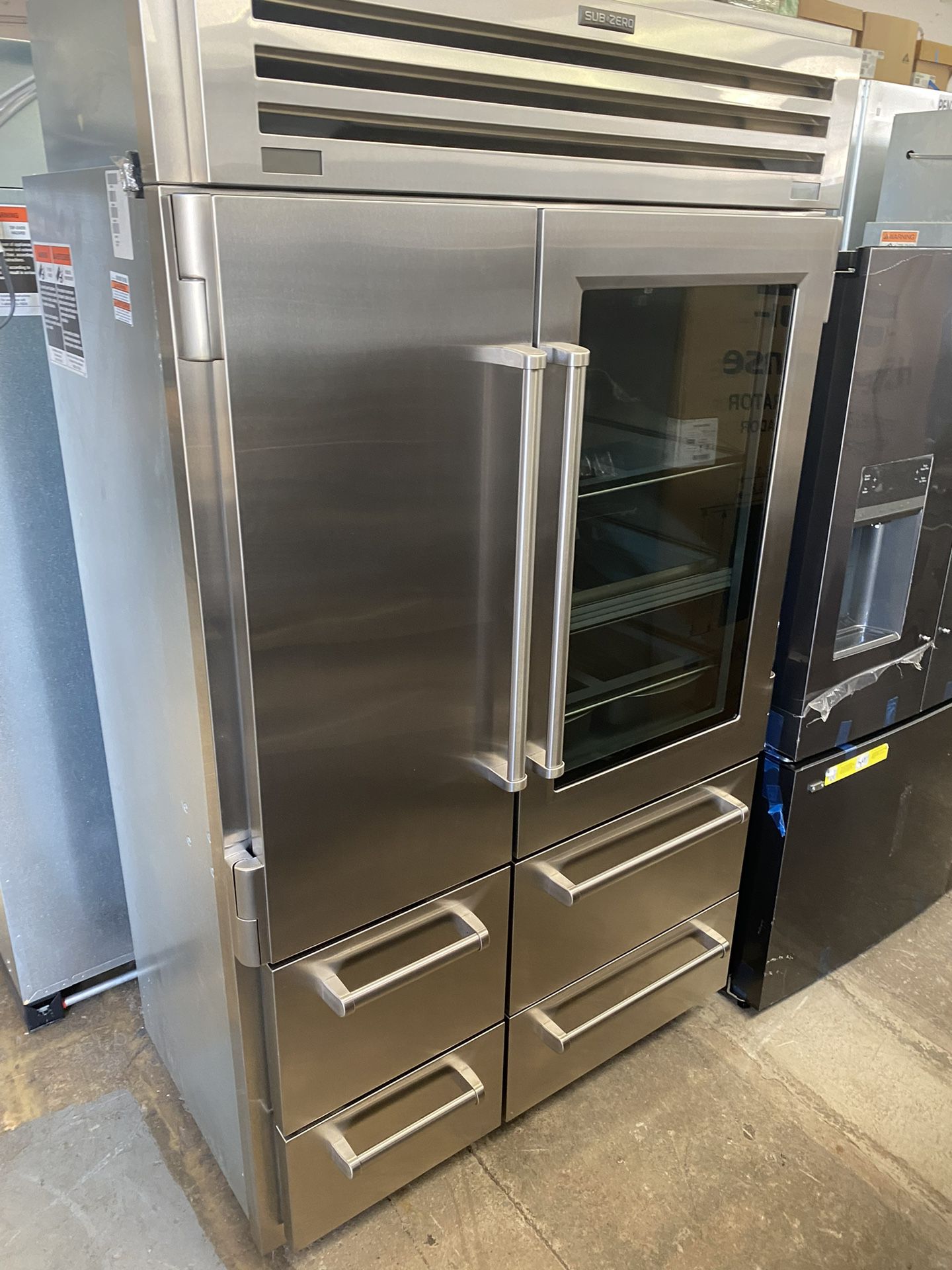 Sub Zero Pro 48” Built In French Door Refrigerator 