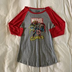 Marvel Avengers Graphic T shirt baseball tee