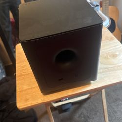 Vizio Soundbar And Subwoofer