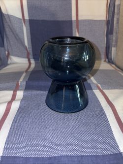 4 Inch Handmade Glass Candle Holder
