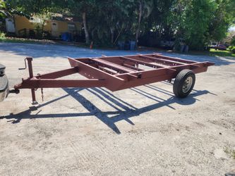 6'-8' x 12 5k cap. Decover trailer