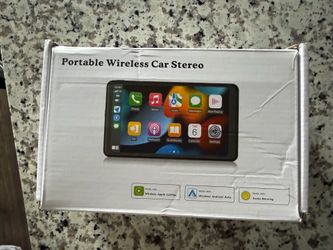 Portable car stereo
