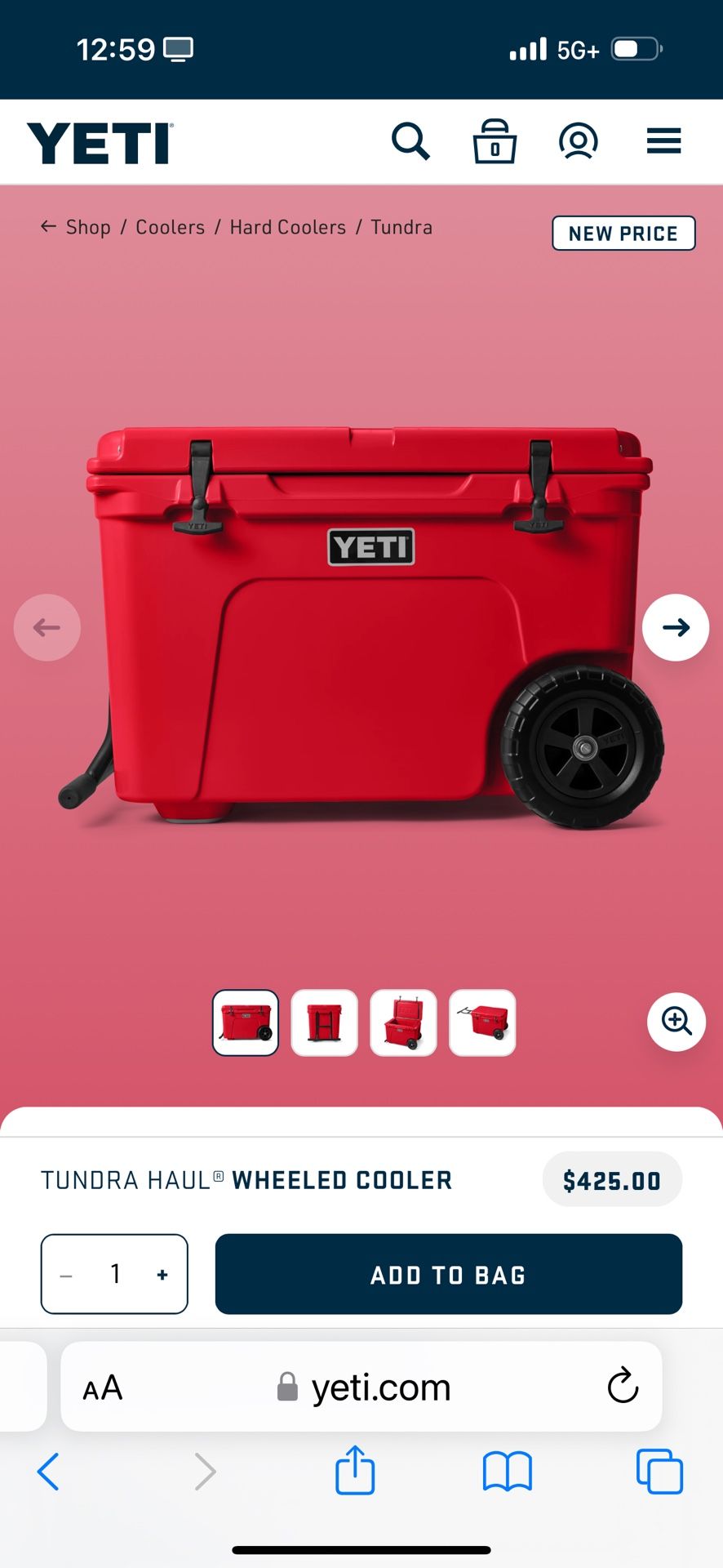 Yeti Cooler