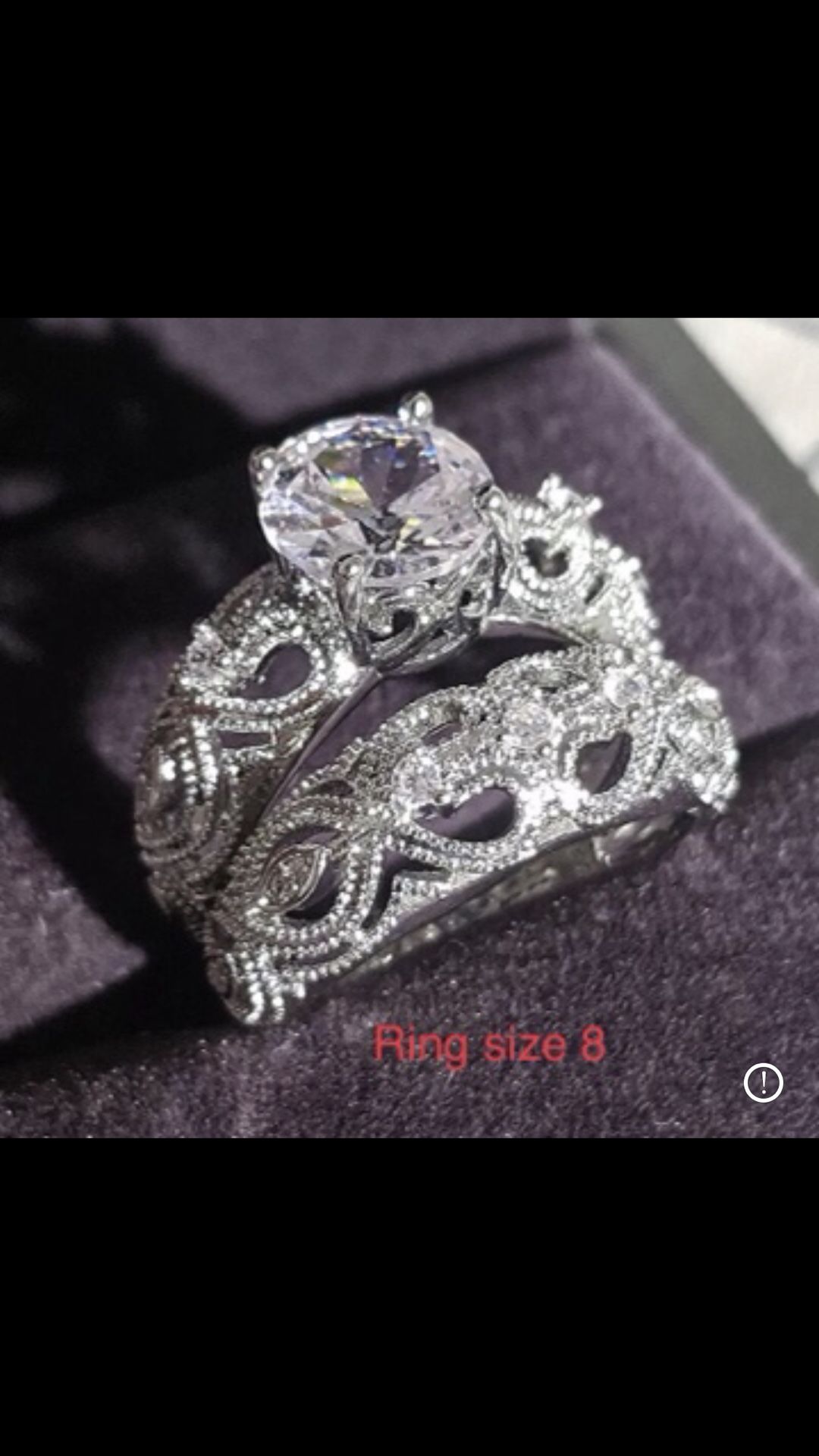 Engagement Ring With Box