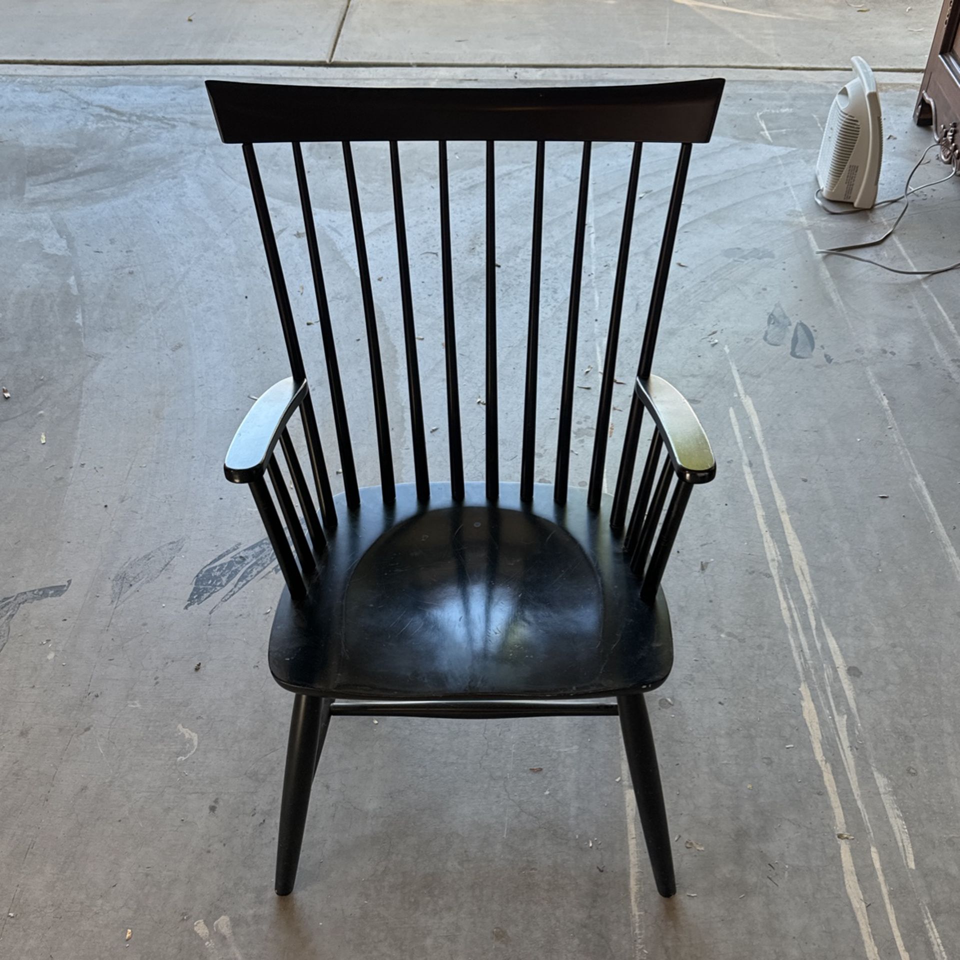 Black Wooden Chair