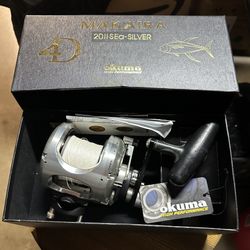 Okuma Makaira 20ii SEA-SILVER  2-speed reel
