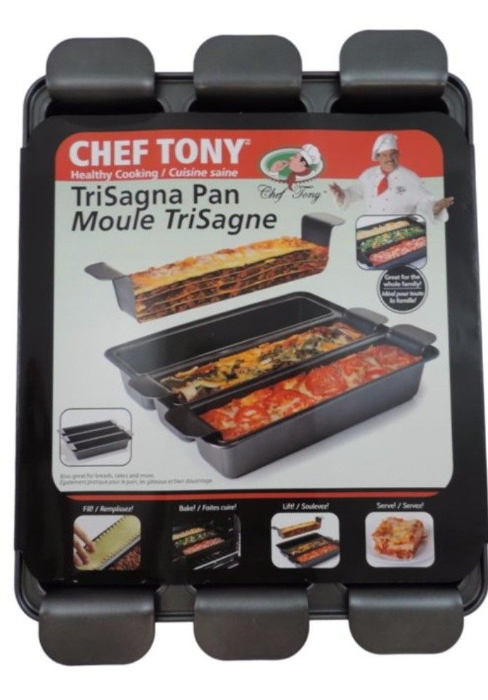 TriSagna Pan Easy Lift Pan