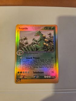 LP 2003 Pokemon Ex Ruby & Sapphire #11 Sceptile Reverse Foil Pokemon