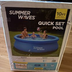 Quick set pool