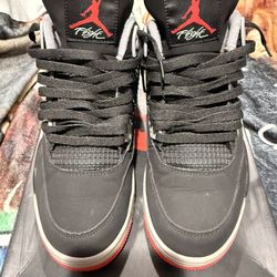 2019 Air Jordan 4 Retro Bred 