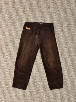 Empyre Brown Baggy Corduroy Pants Size 28