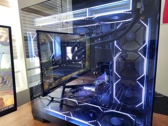 Custom Built Gaming PC with RGB Lighting