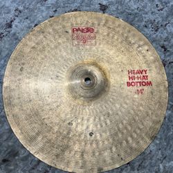 Paiste 2002 Heavy Hi-Hat Bottom 14” Cymbal