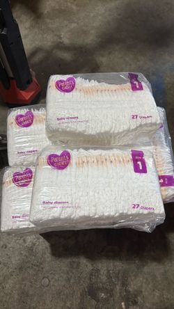 Parents Choice Diapers Sz 1