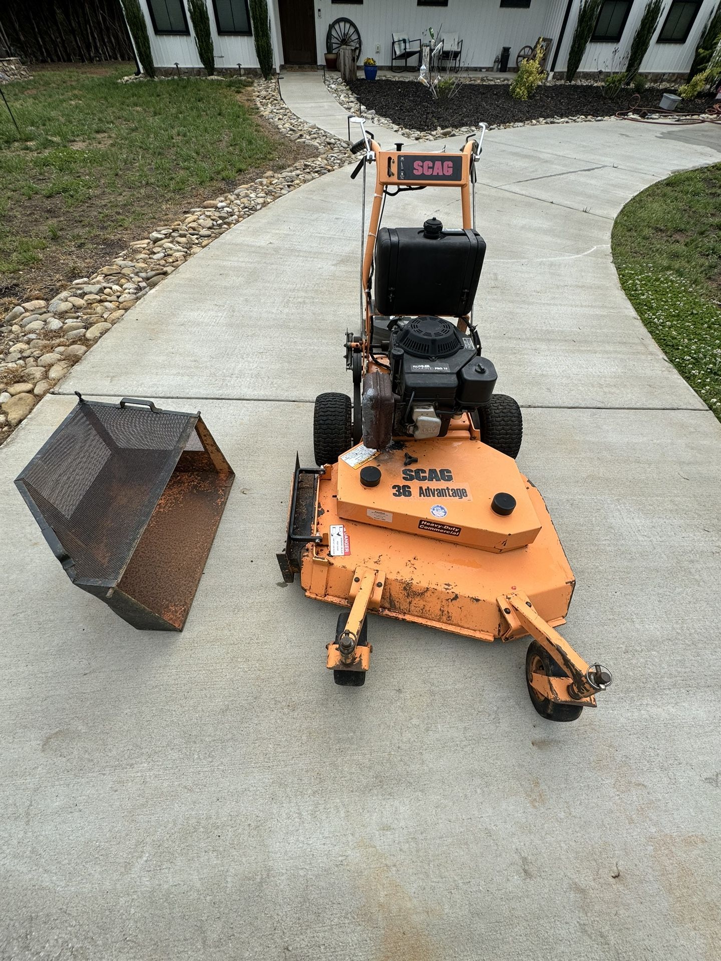 SCAG 36” Walk  Behind Mower