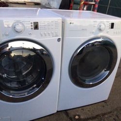 LG Washer And Electric Dryer