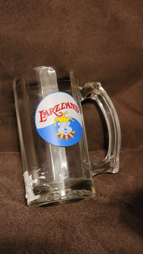 Larzland Vintage Glass Mug San antonio